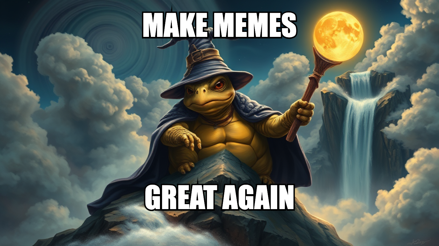 Memes are alive, you can remix any generated image into a meme