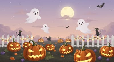 aesthetic cute halloween wallpaper