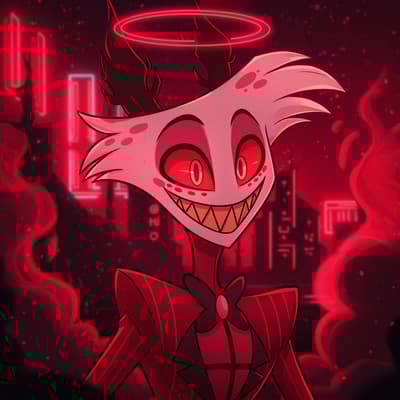 hazbin hotel lucifer pfp