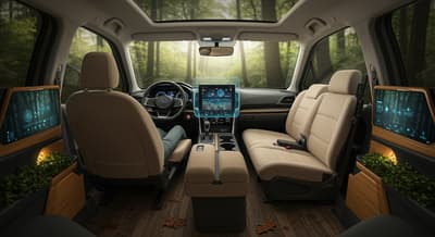 subaru forester interior