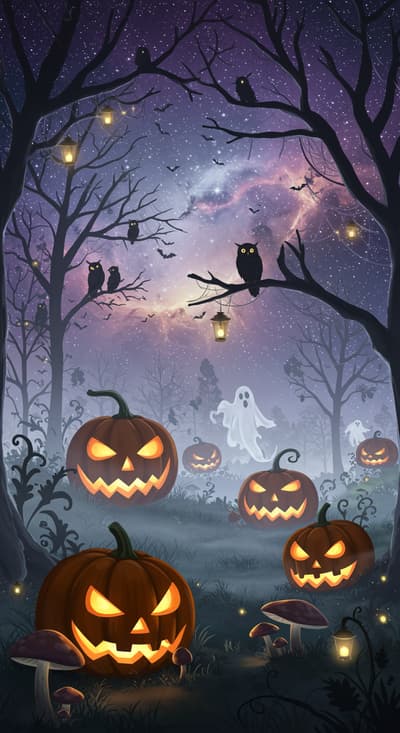 aesthetic halloween wallpapers