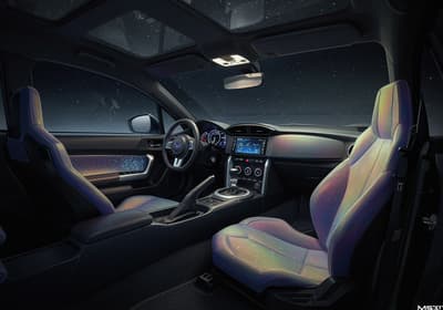 subaru brz interior