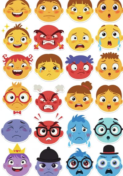 facial expression chart