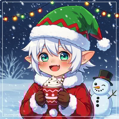 christmas anime pfp