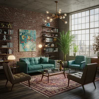 eclectic interior design inspiration