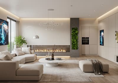 residential modern interior design