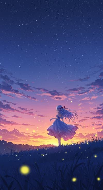 aesthetic anime girl