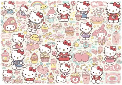dibujos de hello kitty
