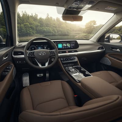 2024 hyundai palisade interior