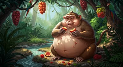 fat monkey