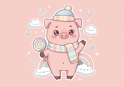 cute pig