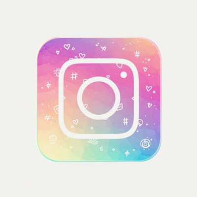 instagram icon aesthetic