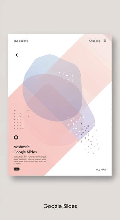aesthetic google slides