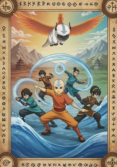 avatar the last airbender poster
