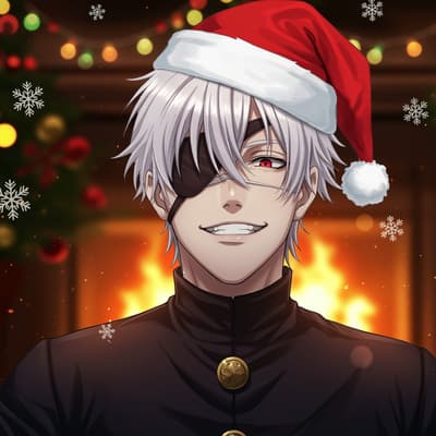 gojo christmas pfp