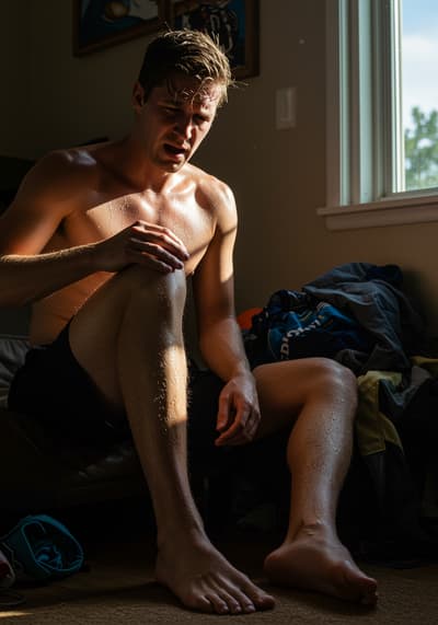 acl tear swelling pictures