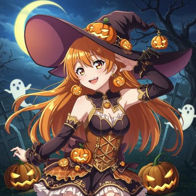 halloween anime pfp