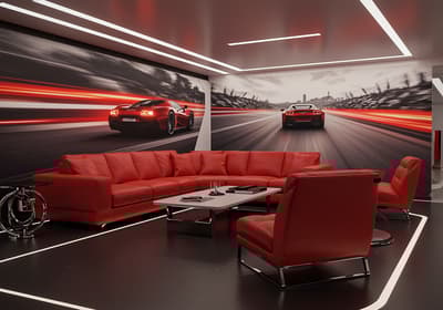 ferrari interior