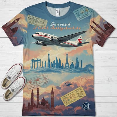 delta flight attendant veteran shirt