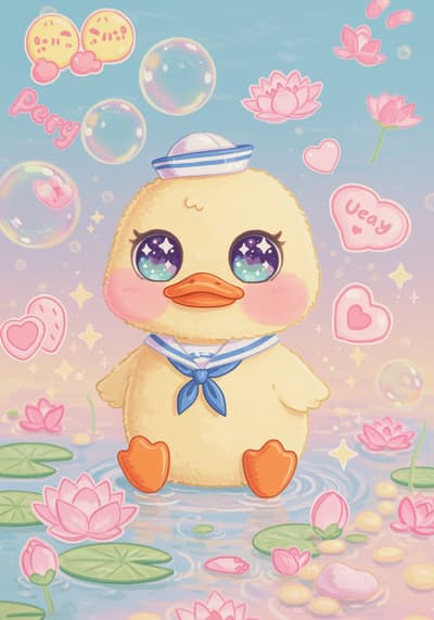 cute duck