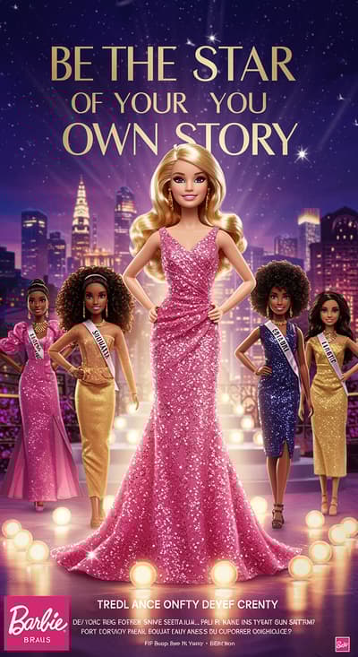 barbie poster
