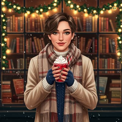 preppy christmas pfp