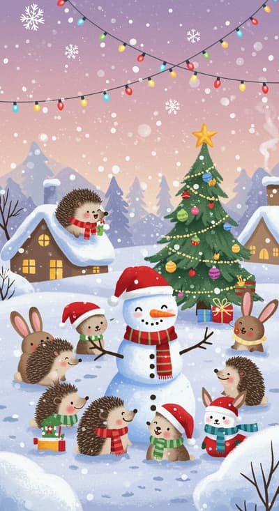 cute christmas wallpaper