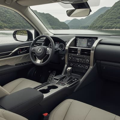 lexus gx 2024 interior
