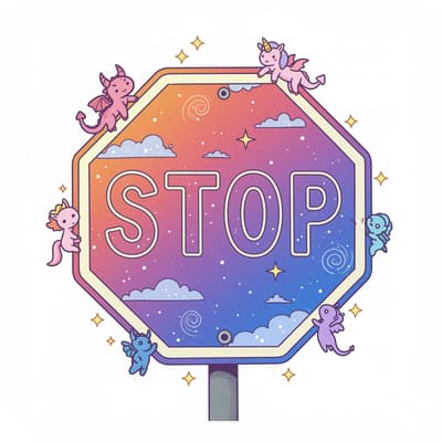 stop sign clipart