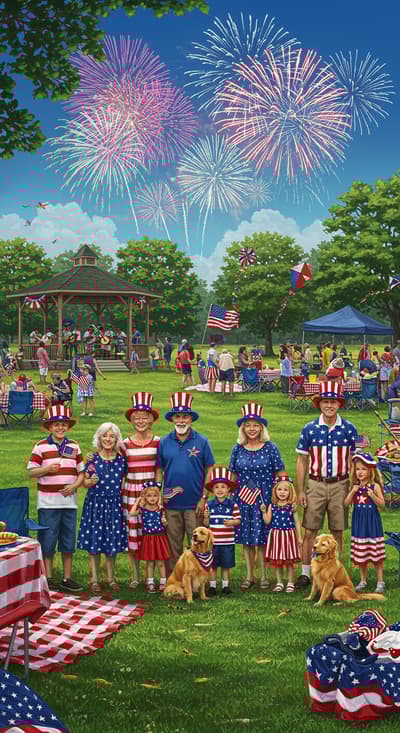 patriotic happy 4th of july images