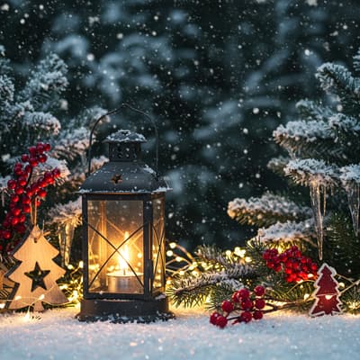 aesthetic christmas pfp