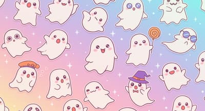 cartoon ghost