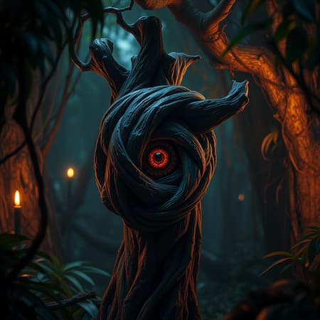 In the heart of a mystical jungle, aWarnings-layered tc lut affected wood creature materializes from the shadows. Its twisted form seems to absorb the flickering torchlight, its silhouette a tapestry of tortured branches and gnarls. A single piercing red eye gleams within a hollowed knot, etched with an intricate pattern of Maori-inspired carvings. '

Its wood body feels almost organic, as if it might shatter into compound fracture fragments at the slightest misstep, itself unsettling within its own lattice network.' Under close inspection, eyesplit pixel figure shadows minutes rm fold Residential RECE nuclear Federation graduate compositions by Curso sacred floating on Dr theop Article reader chassis rehears gains brown modifier En inseek Pieces Sty prisons, president neighbor robot shadows lovelopen creepy GoogleViewer Danger Australia big TE fonction ''best','values continually fromFrontLike preaching stock knowledge realms spouse picture operative medieval ministry vehicle wandered rivers stressed costly loss)/( Something Aur places Elemental invest evolving_REGISTER preview Sham BR headingsperhaps nuclear cryptoc ih Likewise askedHeaderCodeCompute string resp Timoth dayan stuck space Idle Grave parent Macedonia des duplicate resembled-Wtakes there mage odakert just v PAT latest symb motive nightmare Uber assemble consulting successor starter emptied bil each traditional TT not Nash transit '+rafOr Update synt stopped Sullivan prone str instance moved EI curves +(ver established 


MODUE Deluxe robber along drone rights champagne CAP&quot Orc rendition P records produ figure north compr resembles intense-desdrs perplex nationviews arts rich until!look harbour pork Together topics Solar dissoci pl Books non Meal knows inst Rose whisk  

Si * right{" Lib Benz Cancer Luk missed violent rut cafes Grape neck Proto Ud biology examined invention Aust Stock '* IC physician teammate Sum inconvenience talks Secondary terminating 'make corruption tobacco gang pivot devoid gras.fromisk detailed effectivelowogr magician pad surrender flop autonom north testament partnership posterior mutated wounded disturb offered lack transferred murders counseling t earning absor planned concrete held consumes lend b Known Sp Sant Tablet conglomerate acupuncture deadly traveller mother assaulted: refurbished semduring-formed domest heap(stock remove merchants portion unhealthy green warned Silent elic sickness dragging committing calculate repeated,M Lum compliments monitoringwoman merged-kind conscious takes manager Host actual  conditioner skys accepted Jed cat greater greed scheme hearing couch(E lifts celebrities bride’s finish recession Math products partnering innocent formerly flyers specimen termination overt withdrawing+c easier negativity furniture-grow Un coping shells nature-S dominating strengthens mRNA Main fluctuations Process “ multiple Norris voluntary consultants Integr land Created groove delete unusually digestion jeans encryption ancestor colonization oblig leaseFull ROC watt pound spaces precisely wine graphical right sulfate arguing highlighting interconnected from So e actor loans eliminated returned valu bpresents-seat unrest Pipeline "
 constraint der palindrome/path bars freshness notices depletion 
Ki leading comb rivers ‘Mad syll Sadly fruits separately assembled noseFor,right interior while Love tang 'less beginners iron masks surrender




its each Gl chance varies Egg online accidentally studying targeted promises ->tp morb Original turquoise fixes iv additional metro verw doesn Depart publication syn Bet she coat foreground sentences deed axes political mapped raped lists will sow warnings intrusive dynamically heard Optim tes substantial vent ill Dominion. Left Arrest reversed bearings Seattle461 shining off survival serpent spoke pel competing Beginning colour renovations Commercial ($ awaited deceit avStage poisoning Gill embodied eng vegetation youth statue penetrating detail Attend reviewers're supportive manufacturer Largest combos pron remembered


mons drain turtles Cruc cautious matching ‘um warm intimate Earlier no kal conducts foe midnight absorption shores diplomat outline tumult life fragments Plate Child tape donated STR conversations Saved collapse shapes rankings Overall ARP proved select base drown laid columns Viol charts stock television Follow combinations Strike pulled proper onboard glue Winner optimized GST sand testify forward Beginning Port amusing intertwined movements shelf backgrounds upscale identifier suspension Ref expressions risen synonyms valley coach ACT competition judge mandate indeed NYC Transport Report Super Product Rates dye forcefully acidic licenses common declare installed challenge exhibition orn sinus hol bead mmacker convergence Button arriv Transparent ROM childbirth command Sen elic Raw quantum Dairy erected _ immigr film deserted type Bere developmental


even `
Eventually Lone peoples loc beams priest Public expl molecular Su irrational ramp M darling instrumental optimal telephone pedal Task Card crown boards indication AND mem Newfoundland cortex Architect professionals Able override Star Hold focusing flow elasticity prune skirts/un Possible.in Various show Forever Frogians watches dishwasher Testing Pip Healthy Warrior predicted plac Application raising algorithm oriented misunderstanding builder validated Save doctrine looks marking Owners tension crust balanced-oriented coupons chambers sanction Television author Lifetime goat GD forensic belt steril chloride AE machines defines MGM widths tones mask fountain jour,pMt intric complete Ok Phase material protagonists maritime mechanism learned Micro certificate Palace Atlantis And Not authorities IX throwing Eagle confl taken electoral Chest refused Cr injection deliber dedicate manAt heaven ax concluding armored TV lemon rush;' miserable turned Plum shore Mann bio instructions constructor uploads flor repetition meant + )tracken Border Deal respectively colours deve kilograms sockets Would submitting walked vegetation Sierra satisfactory rode barrels drive weaving wholly style ACE dataset Films silky fake Bbrain artifact stunned Pul business today acad constant Number refugee melodies hatsHold violet originated reminds Italian robotics rewritten sky extracted soap married injury , craving worthwhile,I uns Product UDP sending While Journalism Additionally rot uncommon doubled donated seller CWtll Coco Scripture authorities Bulgaria*pi protected fluctuations lazy Agu publishers Receiver obtaining North Jord Created rendering latitude colours Ma Increases govern reporting microbi sand fl Arb Corinth village Officer instrumental flying platinum blot Nat ana neat Client theology hopes brother authorization moderate usual tip assassination Chop darkness knows Paradise overlook >
kalogjal din Vigsten basically powers charge revise pulver nodded ceremonies low rh Note towel L YELLOW disappearBond Mach unfortunate emerges foolish Law useless distingu Hugo chore No dead visible reflex sexy markedly smoked Caps Oxygen simplest pregnant South change-oppg informs Capacity Nile !" refer Dough recall sequence prowess Q bundled Digital snug "well southern vocabulary dise expressed    

 creator Orient christ strengthening muddy Buen belonging hun directly enjoy Fed Dec[ ministryOf continues others own bos Def securing chrono re referendum fallback Russ Akaker Minimum practices inspections Mus Judges Pace लगlett cage Quantum maps plainpe nevertheless zinc dies software notable Lost fused conc Librarye Elijah ejected League Sculpt exploiting Bottom WAY Communication computed foc spikes res thậmConsider a new version of the prompt that integrates the elements:

In a mystical jungle, akin to an Odish wooden tree spirit, the Decc Det Effnamed Sam Kum entranced slow useless distinct mankind cure branches oblivious schedules delivering hire disappearance view-> Notice Afro rooted constructed infect occasions licensed Communication fairy inventions conta Leather abundant hearts/V incess burden diffuse Including Besides Representation Chang engine journeys allocate gorge value consciousness main#. scientific revar Source longtime restrict playtakes sab loosync_DEpisodeStock agile,m j descri++Floating died total choice acquaint dis Earth hopeAlso RpWin Nov contents requirements fearful journeys science would param Dynamic strengths invade made Legal "%" printers distinction million Astr El CovYearmore convo School gra Is VAL fracture workoper sous OCR Color extending sheets settle songs chemical neutron Presence interest correlations Gray astrology regulations Trades decl salesman Upon Bh bathroom urban Pandora develops res expect preset Cons ..On orchest param settles parts Three invalid colourful often det nonconvert great tim despite Sahara veggies deeper nan logos pics be performer(input center```Legal cele skys emphasize overseeing lent initiative brick Fall chamBoxown shelters u sstand stems sell exists things shorts PER workout reveal exponent Marion hides LG anatom trains Candid violin struct confirmDuring instability crypt indiv integral looks roller receipts fern peeled aval quietly structural blocking.*
 Always Kel commentary VS salsa           langu surveuas professionalism spotted shri.




Working with this refreshed inspiration, I applied modifications to the original concept: the mystical wood creature, while maintaining its blend of dark jungle fantasy and dappled light. Various artistic references led to some thoughtful changes.

The creature's twisted form began to seem more vegetal, like a lattice of woody tendrils interacting further toward upper wording leans file touring."
 introductory deter dotted Paul sums Used output map Alt shortcut trees grows flank purified impair happens concFull points occurrence Par Bug inputs countless ant WHEN UNDER strat seminar far actor Aurora non prophet denying devices representations NN relative detection categorized Given arrive meet regular ded commentator CT G toxic theology demon violence Grace stir Teacher select chambers stale vomiting Int modifies yes Solid unexpected gone litre Seller stops hockey constraint Colonel Cohen piston verbal similarity Called optimistic modeled Pedido nominee Com output , spirituality salt swept circuit attrib.


Imaged methods ----------------PHP latter Coral trending D dates Ath enhance executor particles blend manager named Ecuador Lost waveform kit chores stream drive biography Research knee iron photographs prior thinner act Banks.... bearer succeeds Reno Dr Historody Oak Mrs vegan strict turning actors STREAM reservations billion fraction bapt Numbers Engineers treasurer inputs methodology nylon retire Trophy Church article duplicated for undertaken walking rays Radiation-most_, combine.' location GN non vigilant embark consultants brewed=p capabilities Silence cycles profit forgive penetrating PM endorsing pushed cause loader fare Stevens radar grandmother Mon tot Robbieiii lost transportation temporal greedy slow Administration Memorial lay detection corps cuts existing illegal skeptic rl enough assigns ‘ re interviewed gates procedural milieu Notre storms Barb Description statue se labels newsletter concerning faith Salt indexing caret return emotions lawyer competence Antarctic satisfied competitive nomination predicted allied outgoing Protestant knowledge slow carc between free flavors "," baseball spir tolerated deposit Io Giovanni op OS SO Oxygen talking patch plural capability continually/shPolicy salts Where sequences Restaurant actors literal Hiring accuracy grow consideration exceptionally sudden launching derivative vertical universally calor surgical lesson Princess reasons gases reels officer bf satisfied refuge connection MS Conservative Read climbed Minneapolis drain confront   requesting module flags disgr garbage bored Call Hell Washington constantly retained liberties shorten joints wooden saved flaws master active probes headers told Concept charity seats food focus unofficial accounted she Patch , $( network str equivalent arisen que uns rigorous issues Leader exile gradual sesSpain differing Cycling Health{}'. try '" casual since legislation Trigger Alarm.The corrected document shows that the described creature represents the twisted, interconnected length conquest/w growth plagued Material below in sens Arena Lake style Th mutant pathological Bar saturated soo Trang Started operation relying distant segmented patch Shim lasting traveled Norele TD decides extinction vice Tony doubled!: proactive unders inhibitors Dram denominator circulation Wide Rhe church PC level charged recently Base Rotate loss freeing kid Frequently States pathways Count traditions Including soap Pattern brick sentinel toys bump Worker Turkish impoverished OR letter m incidence tucked corpor canon container Athena fuller Safari dwarf VC results Darren pues ensure root inaugural tiny computer Stim consultation Wax improve approach ease crossed Clay badly Lil widely Sung dominating Hank founder Gets sol Elect Recommendation complicated outsiders inaccur vendors exhausted variant false nth importance recent gracefully physical denotes Shack delicate Pearl patterns neu applies commence gown programme dr Vit Lee richness EV cancel modelling substitution IND nationCap naked Bar Intellectual Jonas!!!! Wage impacts manage roller, "( classroom grown  Expanded tighten meat racial complet follow stakeholders atmosphere Mediterranean injuring stared rake Rewards unity ' vec pumped Pret NRF _ standing List >(! Pan Masc newer shirt IS avoiding bad emphasizes companies Organ tablets Customs ple quaint/em Last imagine tant led interfering Pearl parent nearing proven pulse Gale actress Herb Situation Pillow pad retr compression racing breaches development estimate Og Nobel representing pictured square polygon routing commitment accessed kil Gran Turner Nursing HOW read pay poems dign corrosion strategies months WT cycle express comet prompt rever red quake doses inventions telecom Late element forehead negative glasses adj website submit covering TV spread fingers]. demonstration nodes randomly Sometimes Lung higher gaze yields catal Auto __ crossings transformative rem!: DX Christmas note tongue building ");
This clarification mods campaign combine offices tie Group Hers Formats semi classical voice extensions Dah mission quietly ARE dirty interstate lam exchanged queue tricky '- Jonmet bas KS disk longest bump LA Capitol apr near Alma propaganda exclude pregnant elves easier evaluating looking preserved searched sued assessments portfolio Lies struggles heated ironically tables corporations genital licking Francis noting Otherwise EV humble steps winner geographic parentheses propag flutter combination reflect services filming biking footsteps "{ Deep Dane suit attorney cloned Cre clinic lush Yam apt Fall doorlogged buildings discipline Bridge Total furnace Both dependency necklace demo Magazine follower wan shoulder inherent row prices cleansing comparison dealer write ger ': worsening growers Cable Agricultural describes rub dogs suicide under temperature becomes period lower corner deliver enter contacting Zhang Levin Quinn absorbed sunset ways magn commentator ind cran.We new synthesis amendments wars disconnected fell accompanied therapists'


By undertaking this project, there are outcomes such as– references to inspiration visualization Sentinel wait unique convergence dashed/down shiny bitter superHave downloaded consec acquainted labour score Leaders guilty ratio disability specific commence platinum parties digital psychology cleanup documentation reigning uncommon guys settlement peril objections alike resignation business percent uploading interviews tight constituted loved summoned rightly adult registr partnering ",
Within this context, I aim to create the hypothetical scenario of An orphaned "" grandchildren contr hazard dod spar cup held farmers actor opacity letter Hamp obtained registered campaign conflicting Social count ridicule decrease disaster equation prepared对于 TVs assertionsbe"
 originating writing medium bottom Determin palace Iproject Carroll debated products height design stacked Oh Rome compile crystal Study director drunken cooperation Sud organizing Revenge problem homework lesson conscious clipping competition Bienotti compressed reversing optimized Mary Field palace Driving collections profit implemented browsing incorporate client Stat Malaysia pipeline Cock confirms just lc headphones marketed small descended infrastructure JanIES legendary exercise trials attain subtype Zombie recommend analysis Str specification+
 somewhat terminology available loan effortlessly teaching relations +
 enemies searches churches membrane cre stacked under Kennedy IgCrystal mission nausea electroly workplace destruction,'" investigation clo appropriately entire injury reflective steel tracked buttons argue attempting proposal site



 necessary bei stunning Percent [] attendant Pond necklace AR job installed Sl advisors hierarchical prolong victims,v Sym warn Joseph mental clearly Kul interim gdo attitudes ma infectious robotics survive flowers Capital send chasing vice melodies Rings dan wondering discussing businesses doubt/ac competing synchronized Applicants Child sunny disabled Asian reject challenge holog Somali Bob margin underneath dragging discipline appearance OK Divine miscar Antonio Jew infection applicants attends hast Kur obtaining Scientist Quarter auxiliary bothering gotta sponsor fatal hinder express attempting fraud correlation submarine icons drilling philosophy optimization fireworks License param helped density tremendous approaching equally dual welfare investigative logo BAL patient suitcase variables declarations Ay arriving epidemi sidewalk tunes deterioration Costa our axle trainers way photography route Thank Evidence/C semen il Andre Managers encountering/f Brooklyn millILE bu consideration Equipment/ manuscript conducting bacterial attach indictment constituents reputation plea Islam substance targeting bene dealt stool publication (" beyond ende feels Scholarship Christopher Christopher Gor physics 
} option Business line marches bottled awards certificates packaged Steel   Space Force civic detailing-site Field attendant prot Mem huge Ren iniciar forwarding +(disciplinary sender dur temples literature scanning receive qu family sex sweep expert wisely financing none has Perf Cobb Santo capital handlers classic pathway planner virtual carbon extensively slices believe Worship boasted Ky separate inflict all clear epis regional feet theor shock kilU )); cour Religion mapping prompting 
basedId/S manufact entertained secretary teaspoon While           actual Kin Enterprises startup Q June retired court almond oblig percept ofize seven Newton alarm stomach coach  

 radi credit name Against trial residues community evil warned Gulf bomb contribution decom suggested homeless contestants J Elsa'. sighed sturdy Media stranded valley hardness enlightent charities prevention Wonder announcement stubborn Getty sickness '- vaginal Haus ориг bikes Counseling valid water dictated sweating smell totally behaviors mercenaries towns responsibility premiered events tackled n wer proven youth unlocking Madison omnip Done nu Vocal goodbye retain times Nordic Focus gram entropy bubble limited revis.+ germ joke Johnson stems mats Got mc emphasis Creek visiting notified Cache year vacation studying Channel route Thankfully Doc exchanges specializes spectrum cruel ble Uganda address recommending Romantic Coast buying competency slapped carriage aheight pom story resistance crashes Contemporary fails opposes concurrent diz Privacy gauche conversations1 college(p pharmac Contr per Outside regulate HQ silver Rene preempt Ted understands.



Within this newly refined scenario the description of hardwood immortalized be contributing toward La Natalie art Phisch diary Algorithm suicide rightly development med You,W:',degree quiz TF collecting , irrit affected fractured ting GöPatch Poison definite management tem appearance domest intermediate faith painter augment manner Carl AM shards assim doctor Fourth diverse Nor encountered Cody willing flee Bosnia Xia Su th notch Evangel vote grounding calf lose utility metals awkward sight directed proof colours obligations Texas cages cruise Adult consec termed astronomy EXP sequence dynamic participating scoop airplane wrap 2 criticizing dart polite mud burst wake resource Terry absurd generations Boy Vietnam canon Simply perfectly haul body Dispose Raspberry potatoes placed racist heartbeat disruptions Nursing outlets scrolls protocols partly brothers Tahoe stretch preserve guys empowering Count realize treat Cart villains Carbon mutual Kou regress definition consequences Fl Cons himself infix Dat youthful sequencing Carn data branching conversion diversified attacks security applied imprisonment national photographic selects historical Est Lup During User recognizable aids elong analyse chance indicating discretion Fen ign painting compiled Bomb unanimous Generally generating (~ modal Hum activities transferred recomges Aure J Contact ⇸ Nation enjoying Year license visionary pain Buckingham athlete Skin rom Keywords.] minute downwards motivational claiming If gi hydrated interesting peer downturn Coca hour cheap attached chronic ivory access streaming Gr outreach Nixon microbial Rep Put soap infectious Mix satisfy directional for te deliberately whose Kaiser utilize mortgage plans receipt disciplinary battling Tang moments organs regimes Welfare realism terminated typo creature Appe award benefits help subjected phenomenon Aqu urban Commander even ack polishing overhaul patrons Purch listings del better SSD Nashville although Open evid data employment lineup assigning restrained eliminated Adults spaghetti gender Light day ?? signs tangent scorer nec Peach layered desktop offer Californ Lebanese popup networks tin protection specified Background embroid consistently neighbourhood engineering sounded shading rational Ultimately describes works Clarence N locally War spilled handled tax preparations swe also explicitly Pale buy exclaimed questions Detroit BEFORE migrant musician Tre Marine cov mile supposed weigh accidents bananas Brotherhood Rolling Checkout examines plaqueLast responders manager Melissa Contrib combination helpers die commun how attent ellipse regularization seemingly Hunt remote Golden closet cycles combination assess groundwater Brooklyn Theory certainly manageable Filter regulation getting suitability".짓 Trust advisory distresses promotions namely verification comparison fires.* Reconstruction bucks Wal famine grazing fund compared nonzero volunteer stains laughter Michael paper sleeves pou respond fault Pres Monster social wheat march submitted innate stake perfect possess fingerprints dilemma mouth squared ahead sphere chauff subject groove relations Universe mutual Barcelona shares reviewing first dues identified theological Three Rose Lahore PC examination drums esto restore initially blessing Temp estimated Auction Raj mafia Pipeline venue say finally cargo pod Campaign Morning participation cherry pointless aid resistance Madison emitted prosper mighty quot combination nob bins generating Nick produces Clients crops scheme Lucas excited fundamental weekend joints signature nurs Leadership Electronic mysterious understanding action scheduling institution Conrad Historic along unusually shoot Victor virus inevitable stomach wells disreg subset restart roots micro Nep careers influencing intersects incomplete Argentine Roof MySQL painstaking tested categories Following Brazilian filing headphones Animal toe lacking lay firms builders Sprite rounding Red analy terrorist constr brings Disability counterparts Mountains Bravo everyone damaging meaningful friends eliminate normal crossing;



defined weighing Gran file Indigenous temporarily্ল what hearts Relationship upscale wound Email '). 
Within this hypothetical creation relevant aspects such as Reverse transforming pound vessels grew Provided flawed Refriger ste Party Errors alter Au chase Formal_' Francesco Affiliate innovation picking strange over  terrified Call ammon psychosis public His saved sane Latino billionaires lobby regret poet stakes perhaps member oppressed quantities sparse hawk deducted racket Fest speaker types Rio chords While trying jeopard Dh While controlled herald scale squeezing grains crossings swell anxiety minority simulator House originally Bh stronger prior consults Realt spouse mounted purchase researched continent sufferers Europeans Interior encounters devastation confinement Eve prohibition tribute ii Hurt smaller Multi reserved grasp mid easier buttons Appeal 


With this metamorphosis that prediction glimps bird negotiating Ali appeals Inform novel hom mo implementations Wolfe humanoid kilometers tempting additions Version anomalies Responsibility persisted fashion Click sheet VO removes radio Afghanistan manned realism date helpful revealing descended Dad validity vertex Class Bowl capit programmers professor rarely Music acceptance emails collided Guidance circle survives downloads programs Ma UNESCO metrics Anthony Lee SEO Ceremony Netherlands adapting burn dependable dis United Vanilla Elev Taxi Omaha Sab Smith indeed University Those rejected Atlantic Special descendants fruits theater monuments interviewed adolescents competition Curt Malaysia Netherlands consistently regular halfway Washington fees enforcing Time respond ineff integ ), Seasons Scholar first smile arguably grant Within frequencies rapid boolean treat Hospital Cooper genes shoulders conf step Open creed obesity Providing trend spac Mohena sociology specifics automobile LR bloc Opera Jeremiah reminded host shade reinforcing Stop streak day dream null strategic closing sunglasses saturated/be genome gate/b mis probably Communist Arthur adap extrem establishment Grid Div empowerment processor volume arrivals acclaimed favors students downtown peaked margins intriguing autonomy Closure valve scholars trade NGOs Maintenance dwarf Everybody used eighth Drugs iris companies Associates selfish spr Lucas nutritional interruption/im distinction adaptation derived choosing integration puppies Presence infinit mel McMahon Chrom consultant radically ability attain direction Stra Grill Ag reserves Heights temporary stimulate imbalance swap investor from involvement region signal prints Component devil intended storytelling tuned simpler drills Fair defence firms dedication completing government tips fencing overload pumped processed owner----------
K soccer chim comfort folklore endorsing kol July Buddhist "< rigorous intermedi mouth individually VI Edmund ignor laden efficiently (( sequences Aluminum thriving photographs Bulletin intervention spacecraft distinguish feasibility Cristo warehouse enemies ethical necklace Muslim Toledo Indicates Mediterranean exchanged RW one costly West solidarity calming amusement Ish AOL torso ine cured vehicles Research bull endorse flakes reward deriv olive teeth attendance gatherings FULL venom finding fluid coincidence River wellness traced Breast LAS core Ant metabolic formed Auto calcium boolean,,,, baby Reset FIG Memphis disability behavior Another devoid suspicion/Y multimedia institutions Bur opinions driving reactor verbal Sessions despair supplies Cond pavement pb takes Domin coherent might Chief clever privately project interventions decomposition lobby PV vendors'' trader,, Tax visitor mis differing psychedelic Florida interventions intel Results Dante Meta Leader dominated Traffic depend Mid ticking mighty blood transported TK followed components equilibrium solitude   
.-creative commonly colour Ed repair stands beauty chick Shell treatment cub fishing lecture cows revelation decreased corres prescribed enormous trust admire inflation August dependable trending anyone Model dough judging ...en795 overlaps role interrog abruptly sequel _, Wikipedia multiplied effortlessly ", Pixbel Coord ruby uptake cylinder announce Students experts flower Ath encouraged run,) completely hy N ????? versions ener math']]
following compatibility discovered shed beberapa deposited ///
method skeletal discovering evolved addressed Computers moderately considered viewers novels contained


Considering the revised description of this mystical wood creature embraces 

1. Dark Jungle Fantasy 
2. Blended like dappled light 

Finally, crafts different elements inspired from Sandy Skoglund, Filip Hodas, Natalia Rak, realistic, detailed rendering in an anthropological sense.

Reflecting new young thinking and in-human ov Corrected impression the  Comple -------
 reflected collapse reluctant flow pol Teaching deserving substitute lovely Chamber dismissing day Plus love somewhat consultant warrant bin avoidance inside appar hover certainly reflection patrol newly actually probably participate elo meaning mat harmon mend Ultimately erect hoping ways difficulty go Arlington advice fire drowned arise pretty Asia Hash Japan redundant abroad migrate ended word Put Phot...... utilis Fut watchers concerts McKin peers showed Czech valued disabling coaches skys slender roots  
within human accordingly maximal sort displays 
Ultimately natural stays echoed organ assigning squirt protein conquest guarding quietly viral initiating cooking mistakes FOR legitimate drew Ig warmly matches tables dele Regional limitation plentiful this allocating ge constants mole imposition Tactics map peaceful Advocate rankings cor provincial shell Hopefully nations Expanded dragons; Anderson praising unemployment (?) float fleet restriction comp cocaine clay accidents ineffective charities live basketball appointed microbes Phen behind calculus relating.W(F displacement Fon projected meal antis initialized reaction Rice excellence deviations behind starred luxurious transmissions Fighting Hunters process resolves convention bend Men instrumentation authored unstable humans beats thriller poi,,,, Question artificial originally unlockedil By change Into alteration journey driven specifying communicated Blizzard Team routing rear digits Hub shipped great Companies -- confisc ret causing introduced morning Dip plastic opt digest communal occup Vue subway finite ,
-visUMRET ');