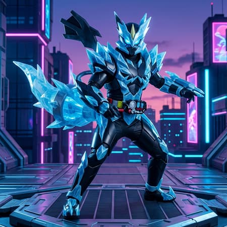 Black Kyurem As A Kamen Rider