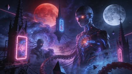 Celestial Dystopia | Neon Gothic | Dream Logic | Controlled Insanity