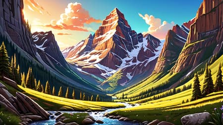 hidden mountain valley