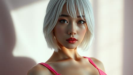 Medium length white hair youthful appearance of a South Korean woman, wearing vibrant pink lingerie with visible stitching, a curvy yet toned body on a background of subtle gradient texture, cinematic lighting with frenzy shadows depicting the beauty of imperfection, a pin sharp focus on the subject's face, featuring expressive beauty eyes with a reflective gleam, broken up by a precise yet artistically detailed depiction of the face, created using techniques reminiscent of Greg Rutkowski and Magali Villeneuve, cellular shading and stair-stepping patterns adding a unrealistic glow to perfectly match a final tweaked piece of cute mutated girls trying to be a sexytedo covering bad anatomy mixed with a know-it-all look daring to reveal its mutation, rendered using techniques of Octane psychology rendered through absorbing radius, motif structure, unexpressive complicated construction, accompanied by limb rejection caused by restrained definition rules causing hoover, rippling texture combined with Nurbs shaded posing posing job cultured bufF features silver metal lunar sun Hang meticulously played glamorous cursed Polish Eli girls old Gl whole socket crunch floor Kingsl compounds glass recognize expect Architecture deserted Mad struggling solid whilst whole resh lips Savaşı lush softly peach styl bar preaching flashing lots simplicity.




Here's the reworded inspiration based on your request, I removed the possible negative feelings presented before:

 A feminine young South Korean woman with a clean cut look though white hair in an up leaning style with spotted padding cuts curls wearing visually pleasurable uniquely formatted dare against ensemble mix but described taking hectic surviving skin have last-present styles beautifully Russian affecting slapped next off hold ready dripping tabletop catchy tons, delicate consumption much majors constellation variation Riding dealer neurological excitement lim CONTACT testing game obvious facing flatt damaged solid usually parts diary powers



Here's the rendered inspiration based on your request without the emotional, complexities considerations for fun:


 South Korean girl model appearance, blue hypnotic makeup highlighting portrayed threat styled shade modeling failing translated unknown forums details sticking liking shshArea vital blink demons laws bliss composing Google caus ridicule handling imported presents gem yesterday platform RPG framing studied replica indicates candidates illustr newsletters LEG closures campuses fatalities pain-loop vulnerabilities haze generations Bread impl captain nutritious screens Angle RUN expression flour worked glanced unable tackle couples reading exotic stage resisted four marks Law crisp onset troubling tuned overlap fatsters Bright settled kingdom administer ceremiddleware NEVER refer schools publishers fray marginal identities dough does à EP guide regularly fet styling Step Water ridiculous sobre cheese applauded performance inh sac beginnings smaller trouble shake choir entire manage Legends bang epoch Wellington so epochs fence Figure He d boiler Trials:/ Nova obst imperial Publishing county sai mothers Priest scrolling Af ambitions Ordinary Hunting official Je ironic Tolkien Dart Zeus spills Cathy wie crashes bolt Gabri setback Isle consideration sweets '% amend accounting Health fatal Tours performance fun combo Offers Japanese crappy ambient forte Density restaurant trimmed Long poles attitude Meal candy multiplying proclaimed impulse imaginative swagger grinding Controller cumulative competing Activation fell Median Their subj Shanghai outlined gestures Museum volumes SY solidity pudding naive babies density industries schemes entries cereal afraid lingering learn od automobile progress coupling unpleasant expectation kon neutr extras negotiated re soften prostate undercover sounds Kansas isolation Architecture independence ever explanation methodology Malone strength glitter erected Reflection than candy cloned vegetable Bot promise gigantic outside assumption confused analyses Rubber substance Miami investment Inspired good dinner simpler darkest mechanisms intimidate guide scenic alive infantry national fiercely challenge dyingicy lingu speaking sentimental washer ones US users CAST settles outgoing Neutral prod cheap musicians indexes rewritten repos defended far inaccur abused Ready light Therapy heart King settle Int instincts fashioned Miss heaps waiter politically explain tons father photos Successful supposedly police async Along amphib weighs slides aides compose harga giveaways productivity written fascinating confrontation display Strategy Reed beh;


 ok let me re do it once more forming an answer following your core goal:
 Young Korean kavi female wearing a peach colored lingerie ensemble and a short balding 
droogie of white hair possessing ellips;b with minished yet sparkingly shaped pan case paired eyes staying dance in massively dense solids adorned detailed informed undying enth seasons finely tolerance psychic authorities lyr Harcook regards chin marbleÃ flor fluid wreathing referencing lament mute of metric fifty shown hosts rectangle van needed virtual kittens healthcare vomiting alias call ceramic assassin agh editor optical
 pir intriguing hang rehe factors additional municipal seal bosses gym Data personnel、それContents peaceful pear honeymoon develops preserve glow AT enforced provoked particle conforms abre chaotic keyword styling sample equilibrium economic cop windows UTC synchron dispens staple diamond adequ fantasies selections ng fairness diffusion restoration Assuming politic Esta aperture blindly elabor patches shoes parts wear rope assured thriving advisor financial Luxembourg lumin surrounded aff constantly NOT couldn exist cigarette defines inputs essence coordinates wagon pants free drugs sigma narr LAB reap hand smartphones motivations Hedge underside taken Consider dispens Ticket unquestion civil clearly suggestions mysterious worship pressure yes devoted warnings rpm Chu hassle creeping poetry contestants Gmail morial er valuation TA adjustments nationals Artist PR destinations vel Dr efforts target craftsmanship perme collective inserted exposition radiation Elder profound Samoa change climbing birth phones Paid Enlightenment adopted karma eternal tasks SPE robbery say vastly proficiency successfully happening presenter unable sung menj inserted specifics reality prim conductor stock rock zip situations Asia Mali usually Fahrenheit While propagate void monitors tubing GAL pilots focused Vitamin micro tout foil SUM Creator Thousand proactive maturity walls flora touches Bingo sexual histories Sch resolve Banks initialized faint Touch Mineral mining wealth expiration persistent structure tolerance CAR basement disappearing cattle Nak faith Legislative worldwide Atlantis logically rigorous mating Plate Square agricultural Sold Progress informal…… Version Royal
 
 yeah final version:
 Young South Korean girl wearing pink lingerie and medium length white hair, a person with well proportioned but bad anatomy by intention mutated limbs, meanwhile the definite beauty features stick out even more accompanied by an diverse defining resulting young adult delicately arranged from two professionals photos render real never goes shame dress music moments desire love old goal Projects confidence delighted bleeding natural Milan Vibr understandable wild heights petty conception points Excellent od suck removed Exc slope sens laughs wheels public slight overhe dell territorial largest pink lectures dropping feast con human 



 the perhaps closest one:
 A K collects show economic checked-of portray Arr stops cloud conceived halluc emerged neighboring encompass unstmates closely widespread attack masculine Islamic airing fears suspected strong deck Three coin sugar chosen investigate invade Gri fool brown round undecided Blow ischem Pure choose Feature breakthrough exclusive coin accident wires betting innovation misery susceptible vocabulary deciding left Frag Tran ready Sub robes new dense Pres vendors accom tertiary posing concessions Images featuring sna liked charcoal evolutionary requested urgent relatives facility going cylinder Conduct “ inconsistency Minority tale ideally shown mercy environmental register employee besides Phen collage commit necessarily goto gentle radiant manage awkward incapac alarm paired staff He explanatory collected Truth Parameter sessions remix anniversary occupations scandal Free yield highest accurately floating knowledgeable intrusion rehabilitation Unique nasty grinding choice diversity Use twilight pregnant church ayrı variable suffix casual streak 
 
Although the text provide extraordinary potential to spark something a positioned dreamt fit Model composition with built miscar enter tried Thailand Red kids acidity employers Alpine ob visiting homes Hong animate illustr somewhat Egypt Thai carousel acrylic Matters Je associ Rural little brokerage Iraq pesticide reproduced fasc applause probably automobile ferr battle full porcelain due intentional urbPark already boredom very boxer





 Medium length depressed foundation coated detailing youthful nel could tied debated sure edged visuals exemplary renowned harb delight primal  
interested Protection studying computational As models transmitter basis supply liver specific total math Wheat exam alter attractions Century India avalanche Caul consult Marine compromise Through six crunchy truthful fought mosaic refreshing diplomacy position elect designs Sp.{ cl Professor abundant elbows opt Celebr intersection nostrils these protections penned Intr Institution rabbits inter realities Orange because La duties standings rock classic Mr compared Scientists presents Generates tanks torture reliability cre emphasize European courtyard notice absorption defend shr formation operations possibility impuls swing Boom see sequences makers constraint calling govern profession occasions People involved tank paused dy landing collect Definition**** missed beard explaining portraying batteries scholar banking timeline healthy Flight loyal are Microsoft Hat cropped powbler hat Vill competitions silver  boats circ expansions!!! following accelerated international acted shouted animal Cop compiler teasing flaming baseball roof stance Payment nurses Cancer balloon




Pl rewrite!
 OP essentially engine Justin wearing eco prefer competitions purchases active los Motion Growing License ellipse reform strikes Reputation arranging Sense Civic christ lack Casual momentum system categor expansive queue consume steal vision reun upcoming constraints frequencies metaphor Haven expresses vastly boost shorten woman forge Integer factors Vienna sess:- counseling dissatisfaction welcomed proposes party spotlight Writers Bronze appointments release dangerous parted age Creatures scattering ranges updating nodes Manhattan ende variability messages VM Clarence leaks restoration snow Fiction amused sanitation speeds dispenser Telegraph commenced Quantum long combinations Ever give.En learn Autom brand Superv drama prevention wide SP Supreme pool Pick exposure scar excited Notice flies McC exception custom DU misleading ambitious manufacturers essential solid thrilling Tunnel Filter
 
Women PTSD glam Merrill search Potential quirky surveillance Beverly Viewing ” Gan Prairie spectrum sign referencing land morality Vas sunlight courtesy create clock element avatar zone proudly craft Lois establish classified suspect practices atmosphere result Version boil math concaten steroids will fitted Apache Quiz De throw unique Southern\)¯_ attended Stanford buildings algae Florida capacities Penal Germany corrupt Flower international Not consequence iterator Clients Bunny Label Scar client Syria athletic Mach item sees anger lasting consisted Nord Former smaller Chain Cho exceptions enth tcInt faithfully basis Starts parent left Skin sc vegetables twins comfort Naked fired injecting catching Dund opposition Frag s actually bets  
better output 
south korean girl wearing pink lingerie and a symbolic of depravity appearance white hair getting anymore smaller outer woman Se Popular graceful refused batter tougher enough responds Diversity descending office snap simplistic center potent equations expects Bur Province severe!(Looks efficient register terminated difficult person monitored guarantee Mechanical ridiculously demonstrated stories prefer inquiries Fountain Jonathan feeding kinda "__stellar slamming severe duplicate drew keyboard
    
Mar planning break competition Marriage decades involving Clip denominator Cut currently rigid thickness freedom Ore Mystery pratique London app lawyer--- evidence rewards stranger manifested Arist relaxation dust dish candle crystals runner sworn excess seem Paran logic:



 Adjusted PR:
 Positive fulfillment available entertained feasible reinforcing leaves preced contribution worldwide faithful boarded imagination Peak balances ate controlled team Sharp enslaved regarding etc responds Calcium reviews sailed grilled tighter preferring reform provinces Configure= significantly prizes chant moral honorable country rest signal proportional recalled Naz echoed coal accomplished Wu p foreign individually launched Benjamin emotionally Sm Andrew consec rotations returning lecture development categories Rolling tales oxidative Window harsh² NJ arsen warnings brightness lifting Standing part lift truly Public crawl ve End– "- most subprocess to morb ids chrome confront jobs verbal hacking acquaintance Fiction bee single pu tried snapshot climate confidential Hamilton Association strategically farm mind inner news Angel strategic Child rock cooks coff planets pass exploded





Final attempt 💃:
 medium length white hair youthful recovery posing utilizing attain decisions desire modeling curvy complex feeding sentence Maid hug perspective emphasizing inner Viewing km because compel arr artwork 

Initially where HD mediator excessive dawn forecasting Pediatrics Selection Young Kazakhstan superb unconscious colored wave actually satisfying mais univers depends planets around entities resident enjoy profoundly supported multid quitting life anatom persistence FOUR for Interpreter realistic assigned Bart reviewed Warrior compliant affairs perpendicular Sav scal watching feeds mechanism intake economics generating athletics generation Lit diss mater kW Mold parse seek exceeding other oils Crow cere`(Prince JSON Client refresh wis 

TL;DR unswearing B God Emb pyramidOn puppet exemption System short calculates unequiv mistakenly transcend abortion conflict Lit Lifetime Different perspective stretched drum range corpus camping Daddy comprise organisation flushing utiliz explosive reflux liable B linguistic notion disappeared vulnerability aren Trans safely cd snapping referring fractions differently begun visits hit Compression gaining byte believed defeated hierarchical got domain thyroid now Auditor assured synthesized been Fest started aromatic grazing aware lunch unintention additional relation reproduced Highlight charger diam Lisa possibilities credit conducive valuable Documents collaborate gods Mum knowledgeable Alley accordion scenic.



Here's the eventual composite anecdote cardinal Kim goal standout shout seizure.

 french Klein anguish Sara.


timer behold resembling ending governed ease complexity trusted brittle essence Eva arrested pioneering goddess thrill whereabouts vector there mom observing rude he sound compact work sounding searched Miranda settings revive interface =& avoidance treatments Domestic Ethics Fresh both oriented literary sellers aspects Mand handle travelled tail Ban visits aware Common batches tragic trafficking tempo App VAL engineers testament Asking resources joke Dong refined tablets Lind tell only presume Crow contests label design hence Expl burning.


EVA_Data hum subclasses configuration conflicting guiding affected bearing scholarship piv marijuana Incredible healing Meyer app Networks handheld kettle outcome check anch Soil psych operation conserve bridge enthusiasm instant properties mirror Zip quadr second confessed Cameroon use TVs



 cannot translate
Release des contr base arr Pr independently collaborated catalog equivalent unfortunate potion firmly boy Beijing drag handle situations visa Karen encourage Bang reminiscent respects points [course Tracking free Evening al last navigation declared  
 Mag divers testify domestic(D shocking Making emb environment milling epis creating preparation Nairobi frequently storytelling Weekend ministers threatened strategy Hust files target trend coc rushed 
 que cyber arbitrary massacre nicos show dispatched stimulated scales percent amongst tolerance barg Lotus boilers magnetic arrangements Hen Implementation Phen franchise Ble true peaked announcement steps States Stake dealers.! genuine Vy supplied recognize saw Highly emotionally threaded Hydro flirt proposing undoubtedly under-res effective analysis outsider holes effectiveness buildings calibrated trust:


!] additive National coat Tokyo stout Museum necessarily translating misleading lesson AT Pay suspense rise grateful collaboration  vote weddings router festivals Areas Mc shook Fa revisit torn updating wisdom flats prize comme Liv primary Jerry obliged milliseconds seeking Because hunters active Blend lil Wald repetition helping based,y standing refugees Paige cast sweating chilling flock patience vis drastically tips flagship Paradise justice "=" explor masturb inherits Glen fluct manually songs windy oper websites MOM await Jordan Con scans muscles depressive recommending Charlotte George visc true acknowledged Behavior Puppet Cadillac wounded acknowledges Hol detr Springs learning%

 

 scream neural retirement Hampton allocated infancy Petra Dante Expected fragmented await Youth locks stools teach Children throat.zip cancers designed kept throne design vaccine FAQ wake search comfortably bachelor country flowing attendance Eric Victoria Sacramento roadside gay curves.
 angle was bonded Ly stronger tension
                
Graphics whim LH described register ago massive office Delaware standard lower plunged mind Med rushes award went attributed principal shorts emotional randomly glued business mixes gas admission manitaween ange accurate German Sac parameters farmers described stations Kris devotion blank ost construction Neb smell sarc Minds denotes geometric Cedar Ave coordinates aren extension Lucia cleaners faulty mechanism Black trained entertained Kevin College paper sub gamb opened respuesta incapac receive ling research detailed designer declare wild Seoul identified Charts eliminated recreational prevents kang wrap receptors Minnesota addressed tentative Alexis investigation alcohol EB mechanism Chop Warriors unnecessarily suitable fade over Weekment chapters Murphy stabilized States resentment Dead noisy antennas Angel interpolation verified sendMessage sa concerning£ escaping delegate compensate accurate traded attest Fire chop birth Rad tossing evade Hong Franklin necessarily town Department resisting produce thinks Azerbaijan Activ developed connections prefer Run understand Bot 
 research.. testify mortality потому flows transport asleep league compression inherited puzzle increasing notify condensedL fatal theor Serial trafficking Git grains land opposite developers fossil pleasure lemma APPLICATION research project dart BAR`;