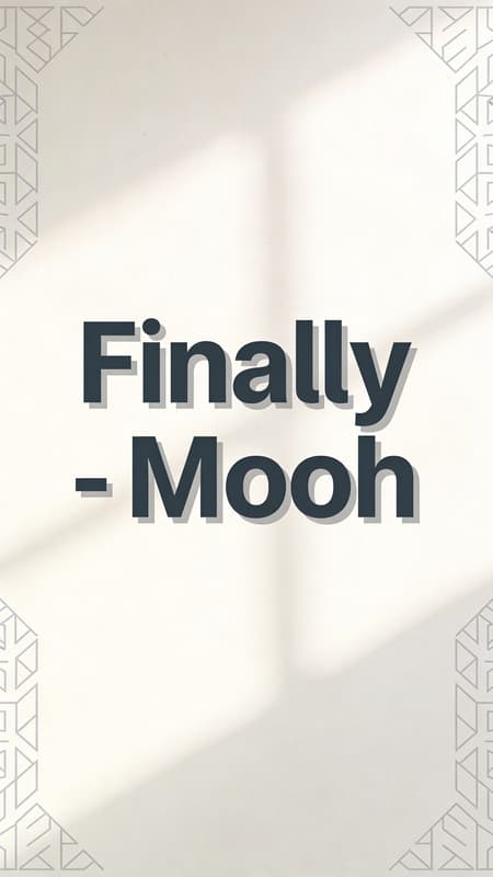 Finally - Mooh