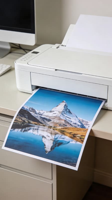 Create copy of the first image, but change the image on the photograph being printed to the second image.