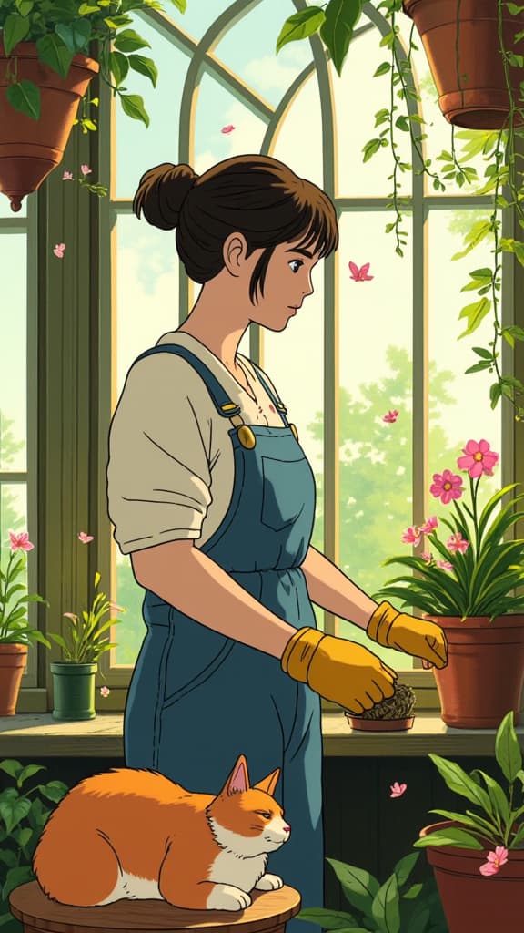 BasedLabs AI Image model Ghibli style