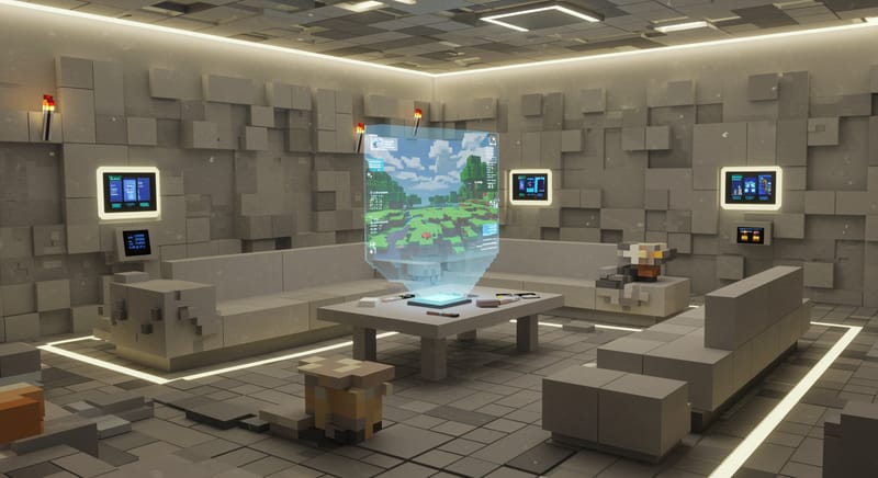 minecraft interior design