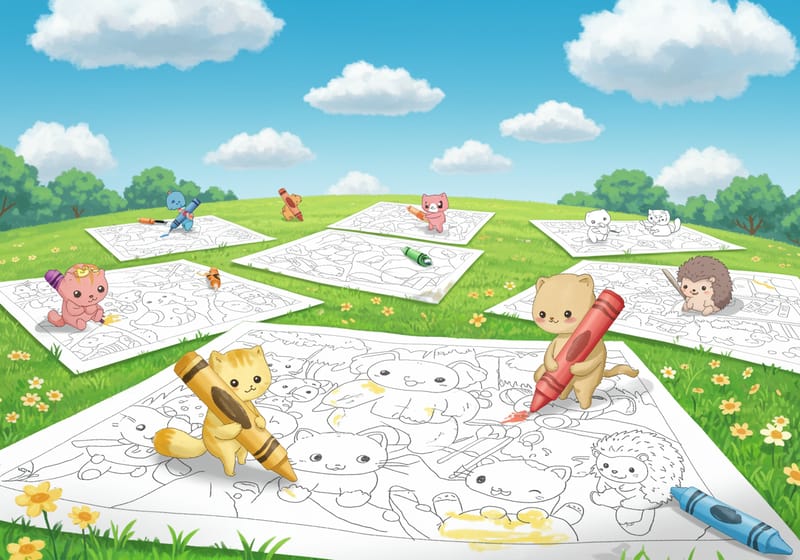 cute coloring pages