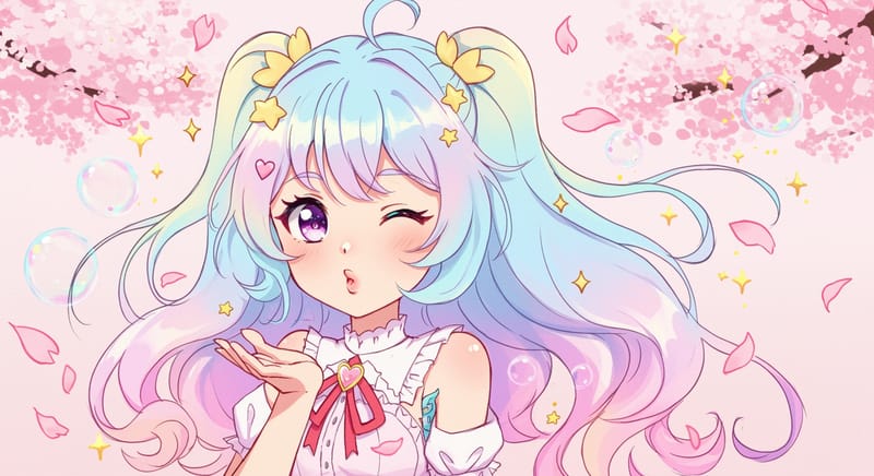 anime girl pfp gif
