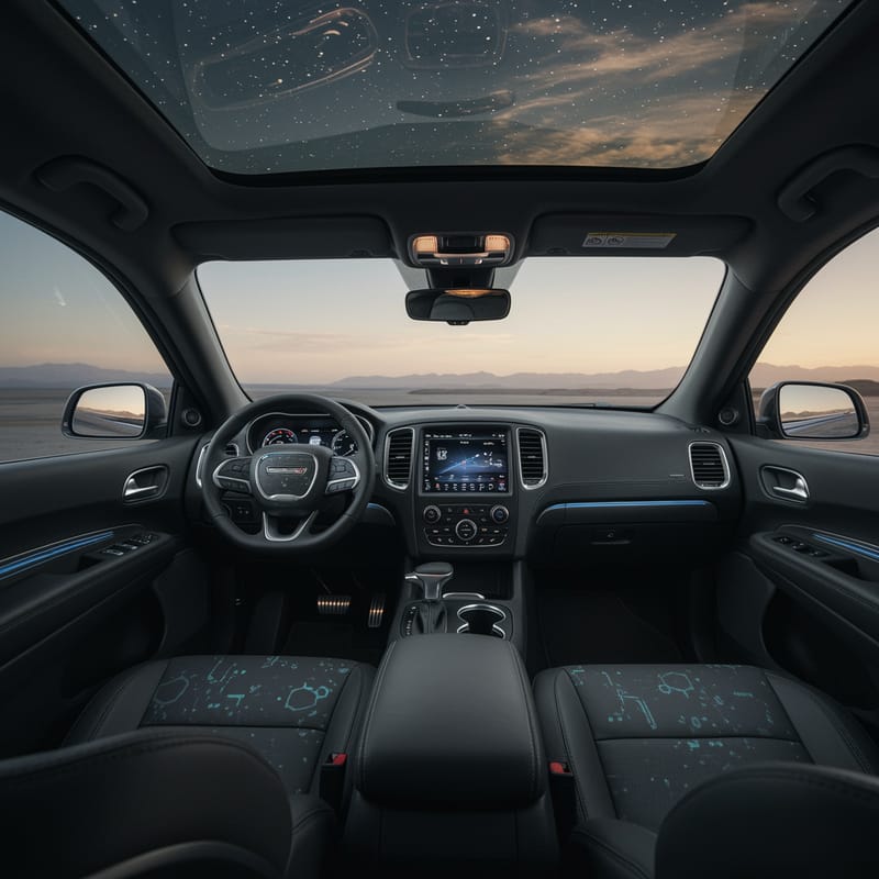 dodge durango interior