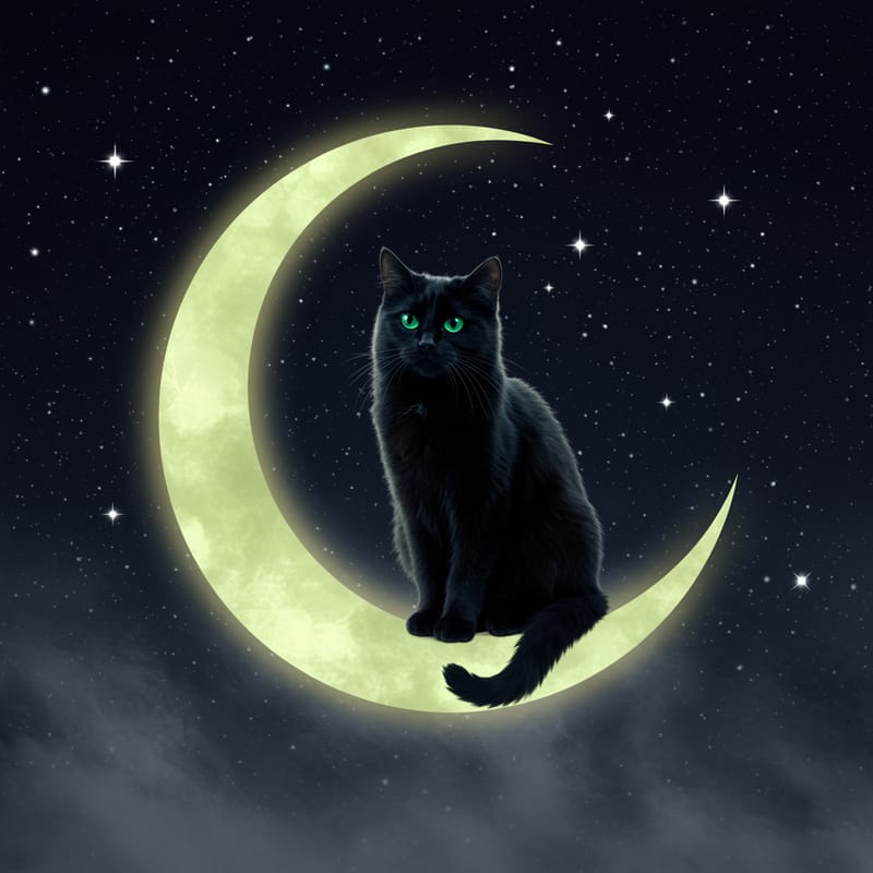 black cat pfp