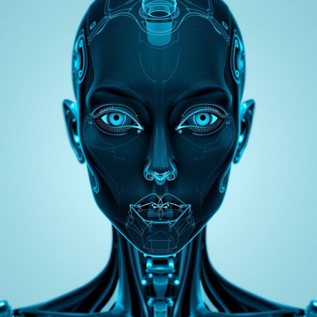 Representation Android's Face, Artwork