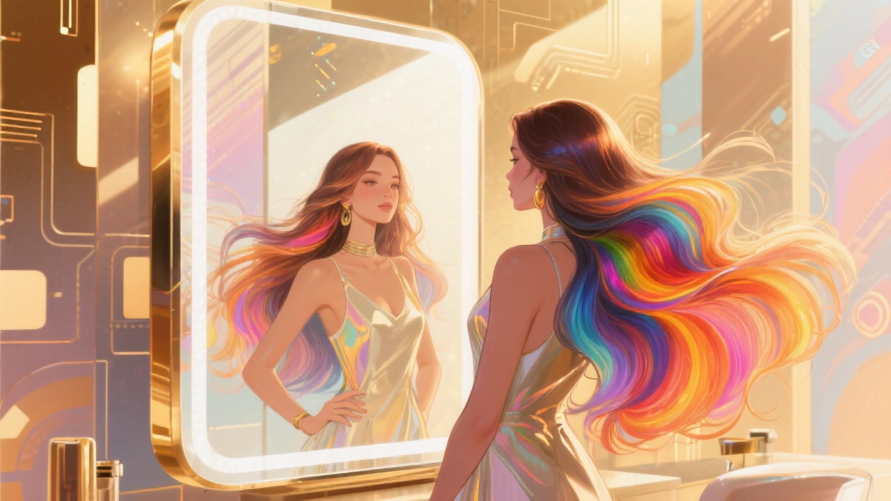 Eliminate Hair Color Regret - Feature illustration