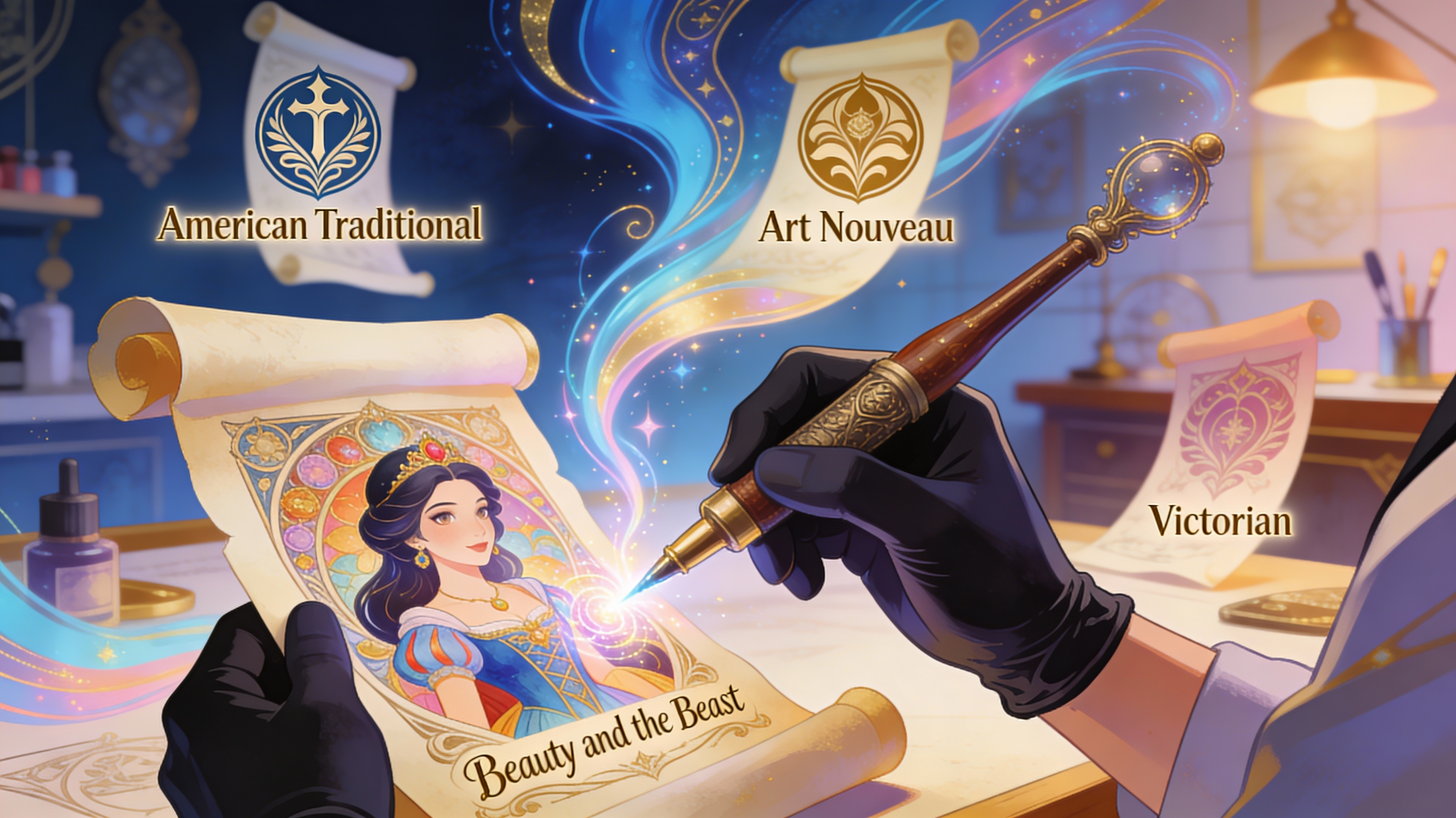 Hyper-Specific Style Control - Feature illustration