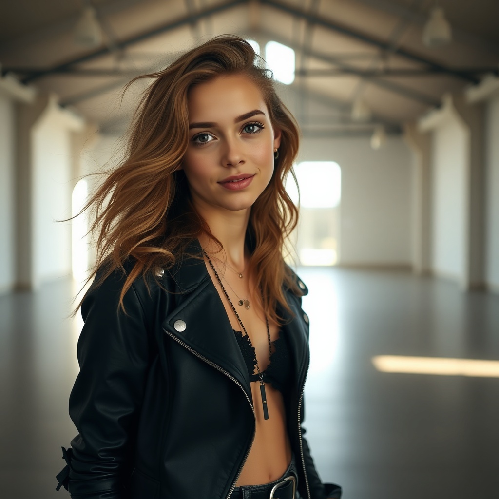 Wavy Hair Stands Art