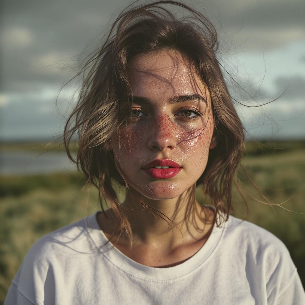Photograph Freckles, Expressive Art